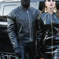 Kanye West Paris Black Leather Jacket – Kanye West wearing the look, photo 2