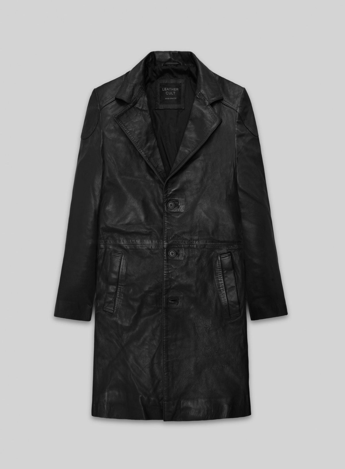 Karl Urban The Boys Leather Long Coat view 1