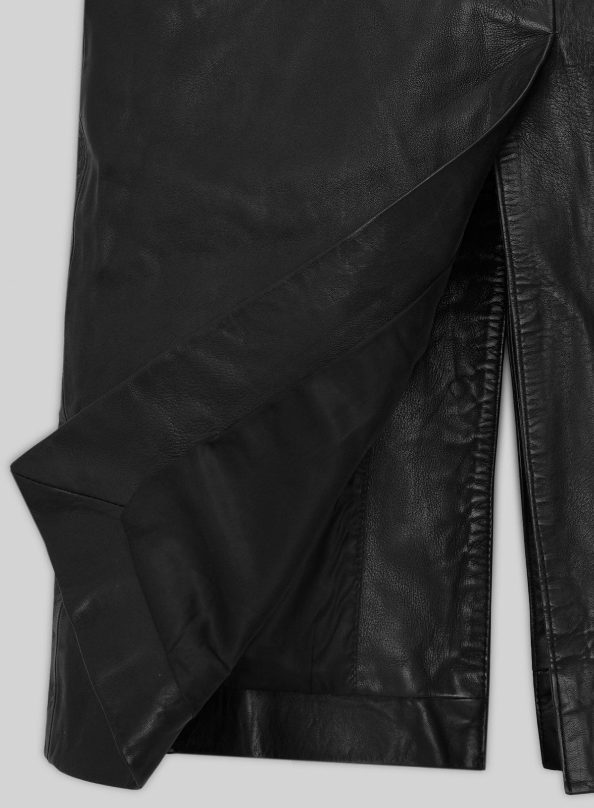 Karl Urban The Boys Leather Long Coat view 5