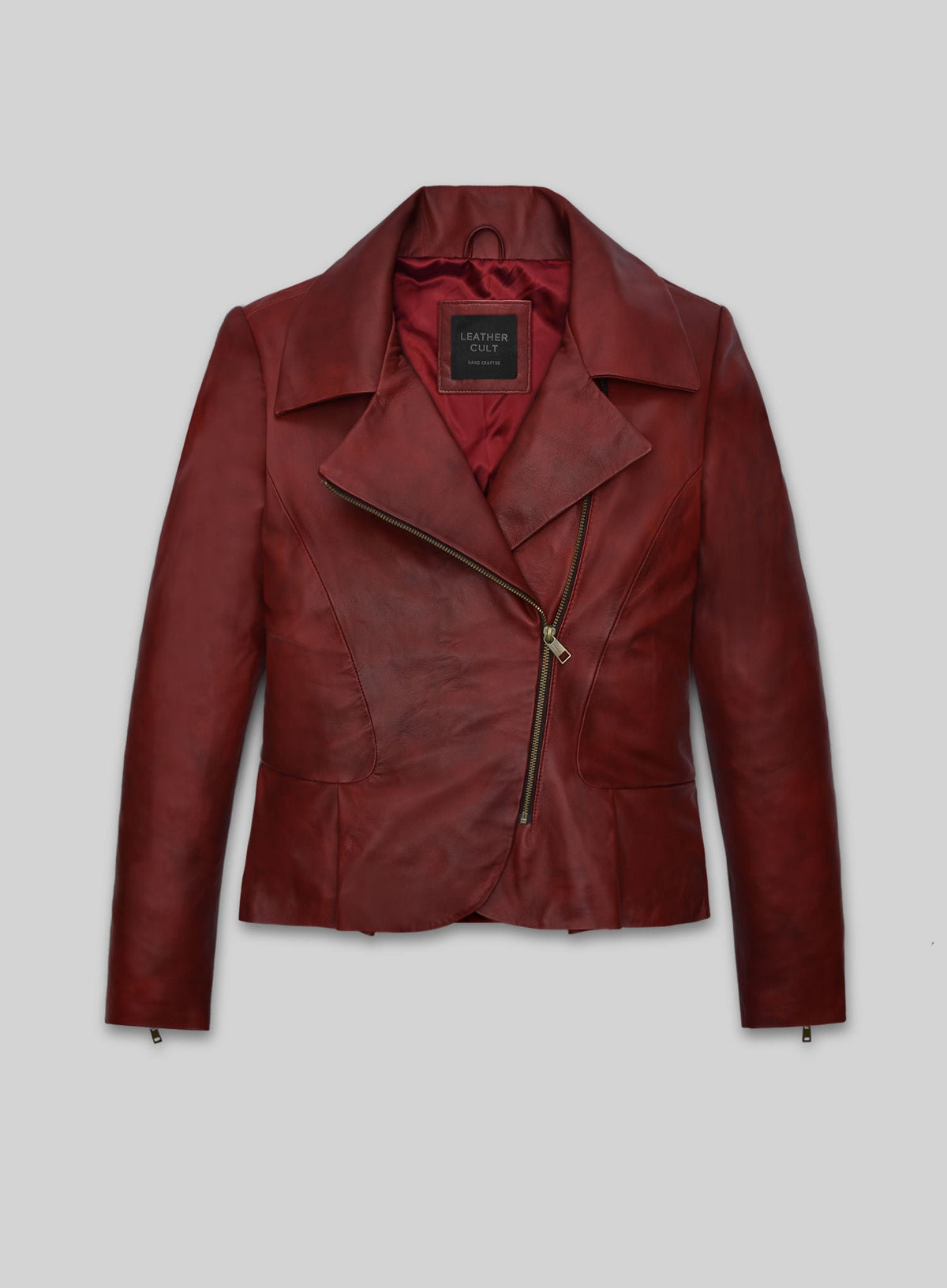 Katherine Heigl Suits Black Leather Jacket – front view