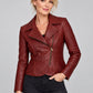 Katherine Heigl Suits Black Leather Jacket – full product view