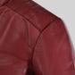 Kaya Scodelario Resident Evil Black Leather Jacket – close-up and worn views