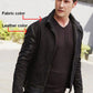 Keanu Reeves Man Of Tai Chi Black Leather Jacket – close-up and worn views