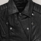 Keira Knightley Black Leather Jacket – close-up and worn views