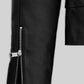Kendall Jenner Black Leather Jacket – close-up and worn views