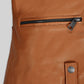 Kendall Jenner Paris Black Leather Jacket – close-up and worn views