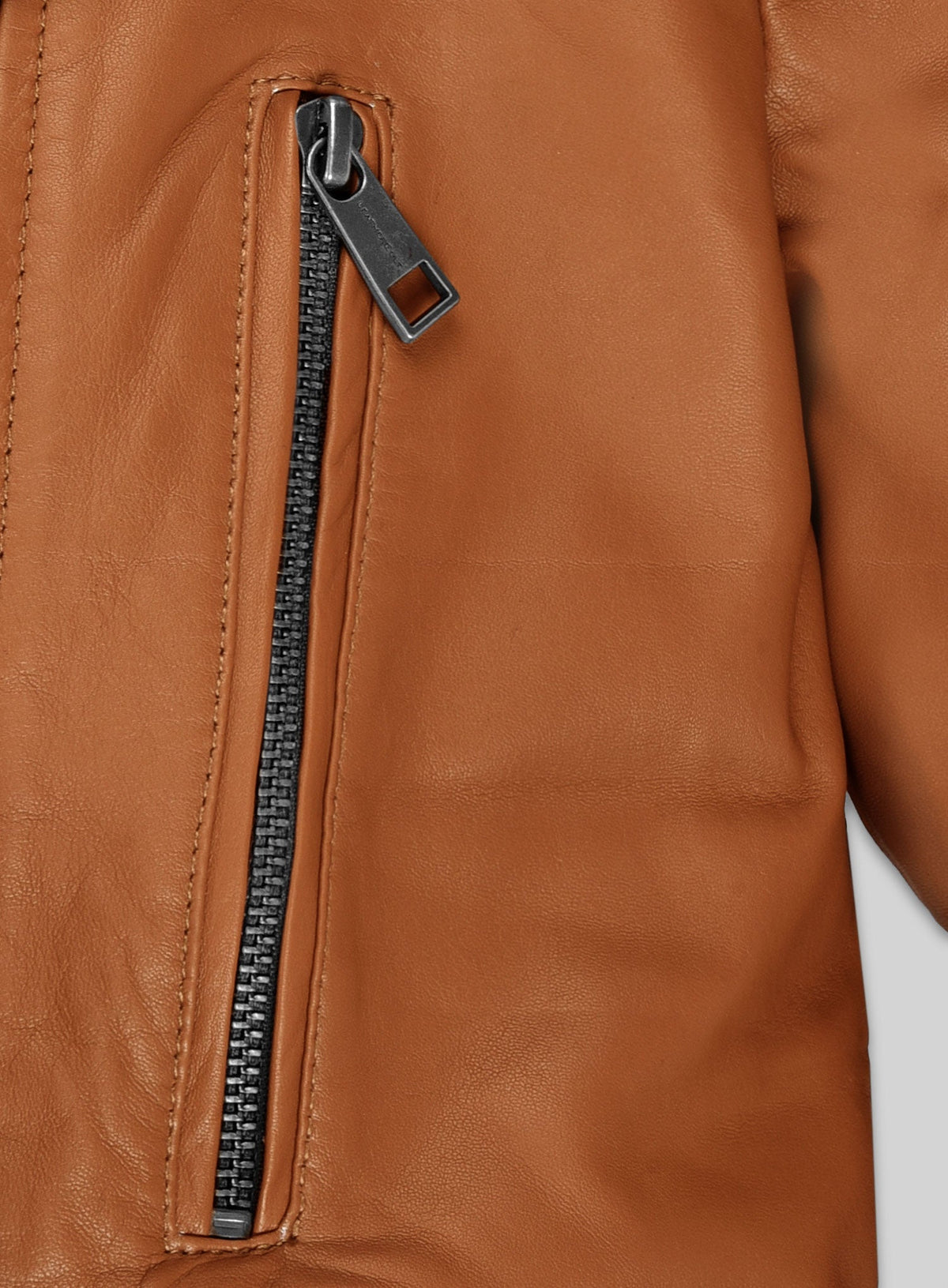 Kendall Jenner Paris Black Leather Jacket – close-up and worn views