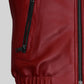 Keri Russell The Americans Black Leather Jacket – close-up and worn views