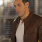 Kevin Alejandro Lucifer Black Leather Jacket – Kevin Alejandro Lucifer celebrity photo