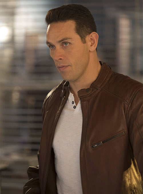 Kevin Alejandro Lucifer Black Leather Jacket – Kevin Alejandro Lucifer celebrity photo