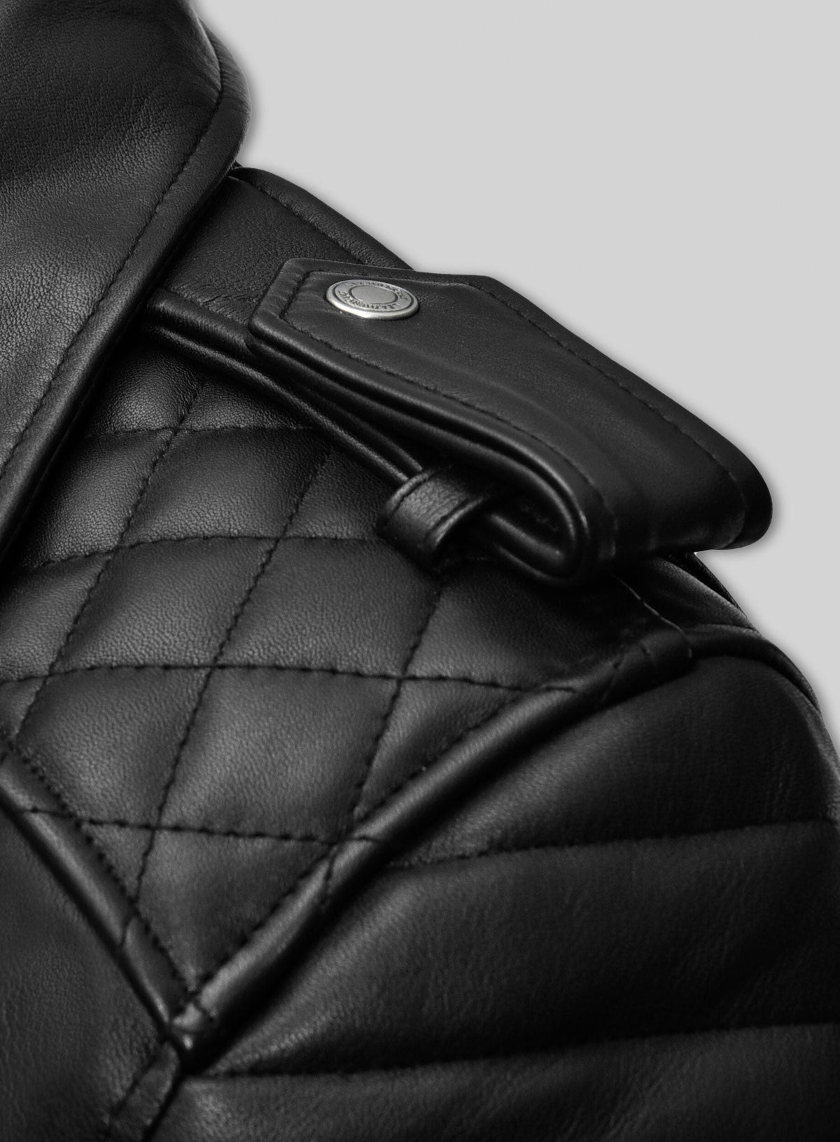 Kevin Durant Black Leather Jacket – close-up and worn views