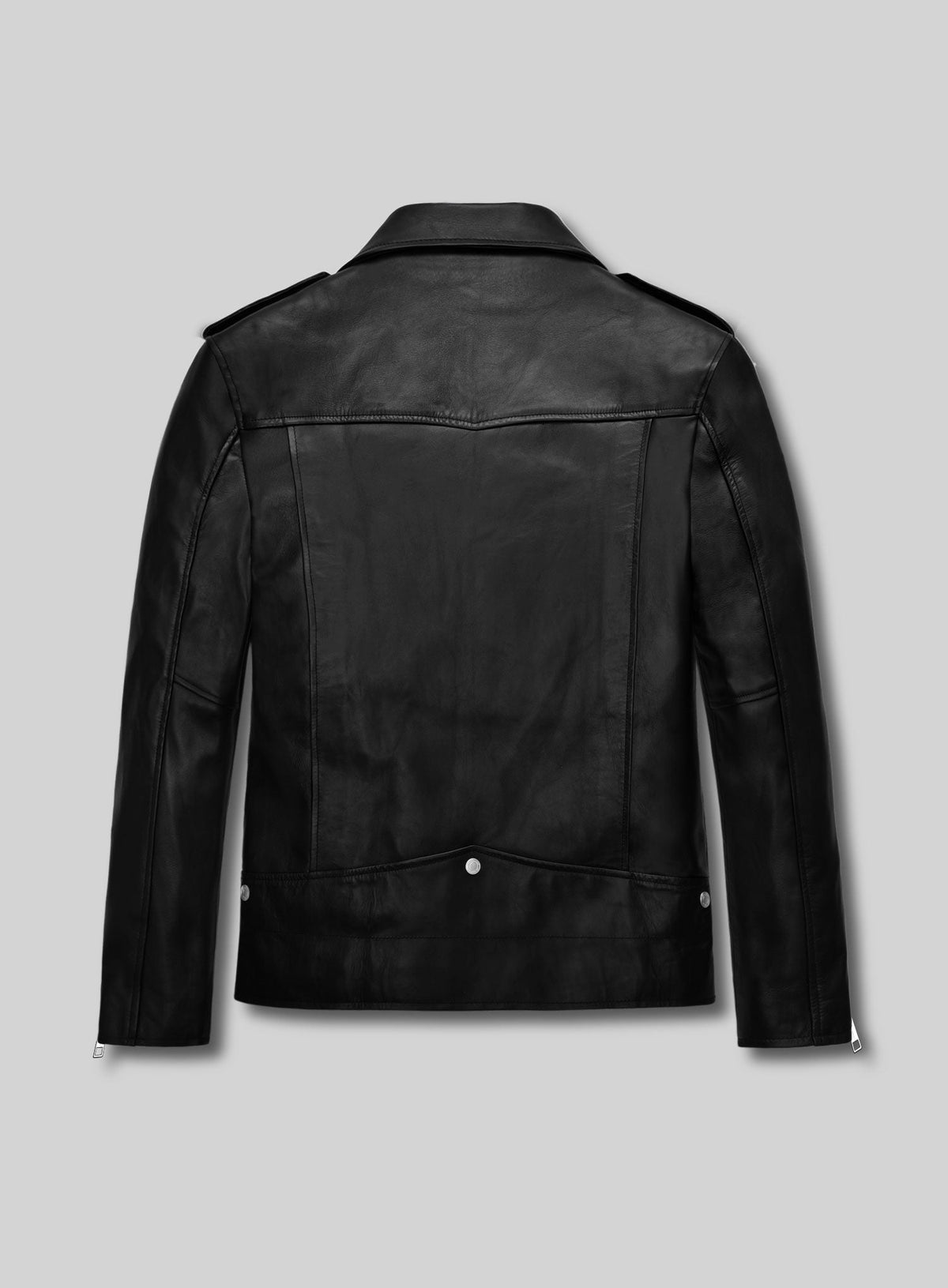 Kevin Hart Black Biker Leather Jacket – worn look