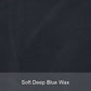 KJ Apa Blue Leather Jacket – leather colour swatch