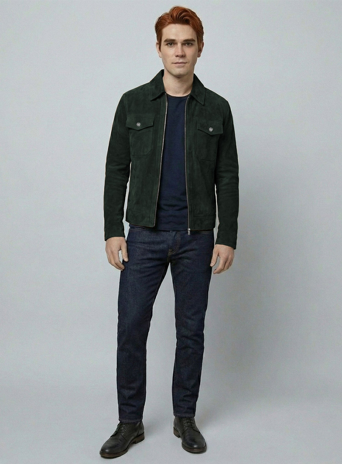 KJ Apa Riverdale Leather Jacket view 4