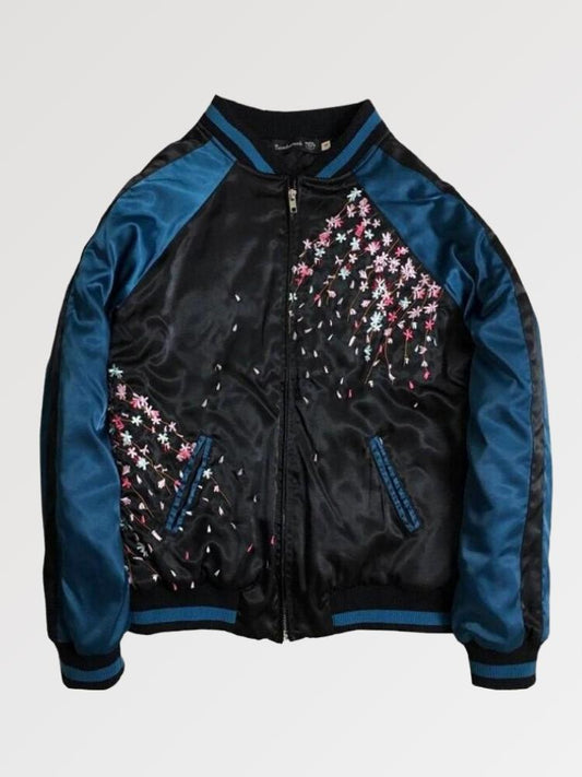 Koi Carp Sukajan Jacket 'Bakuzen' - Sublimation Jacket ( Recreated Edition )