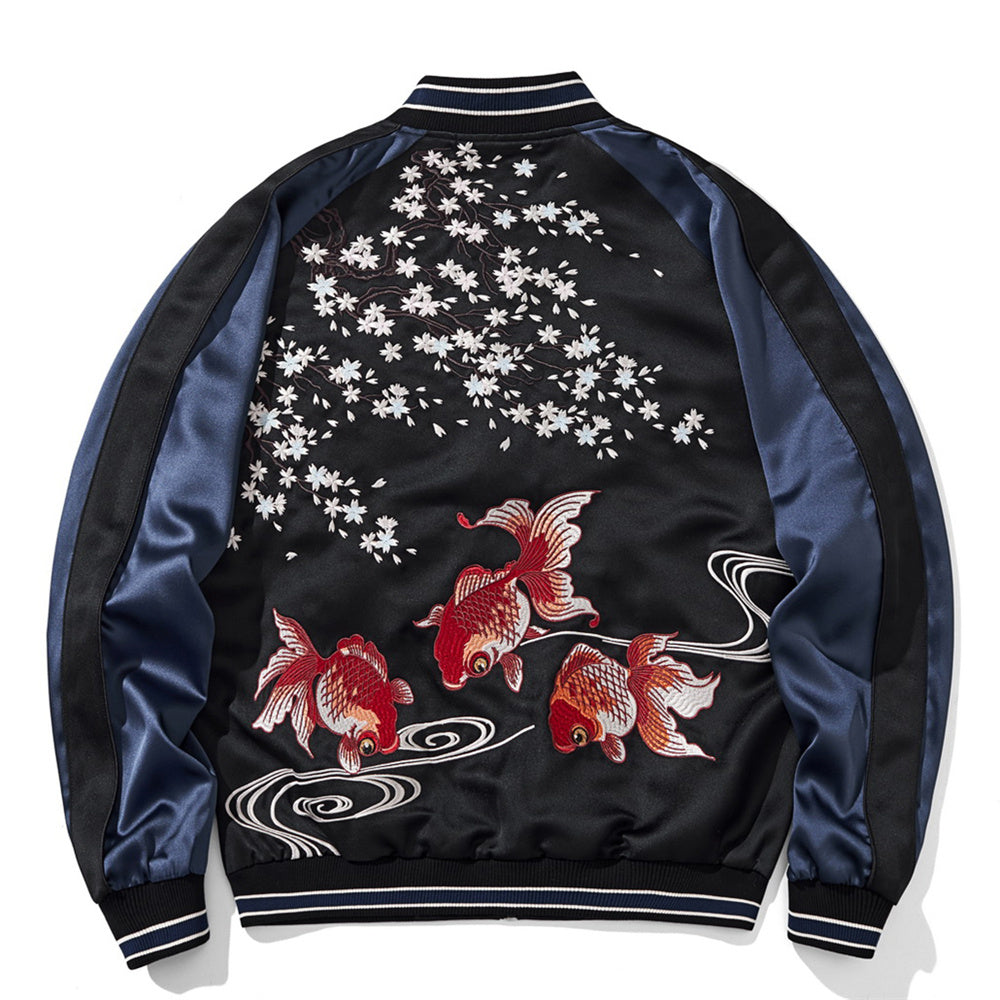 Koi Carp Sukajan - Sublimation Jacket ( Recreated Edition )