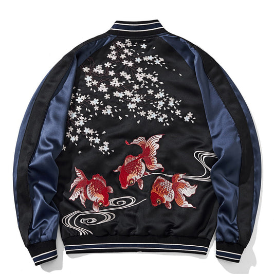 Koi Carp Sukajan - Sublimation Jacket ( Recreated Edition )