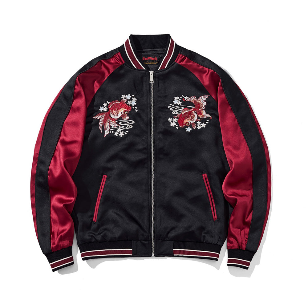 Koi Carp Sukajan - Sublimation Jacket ( Recreated Edition )