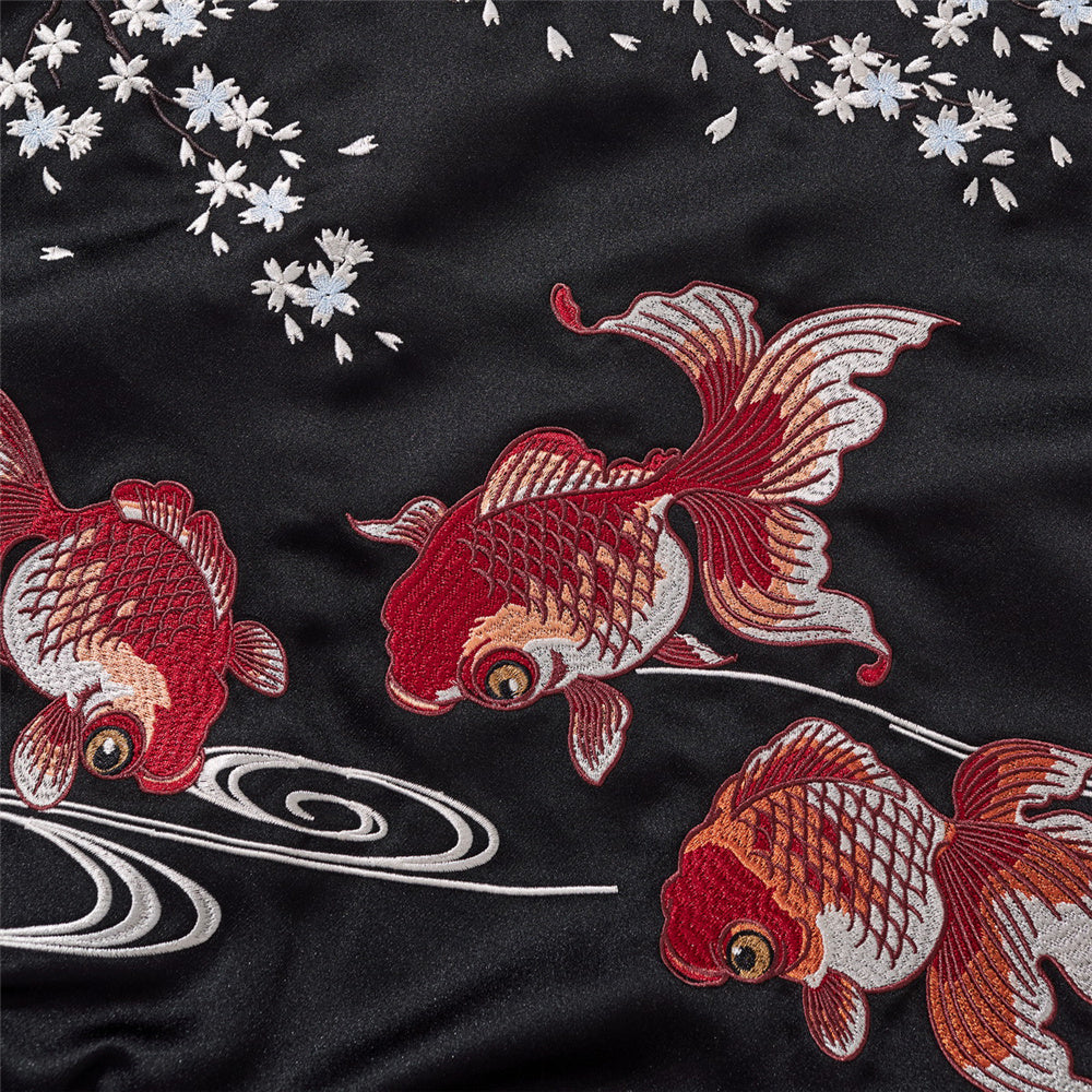 Koi Carp Sukajan - Sublimation Jacket ( Recreated Edition )