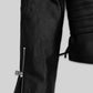 Kristen Stewart Black Leather Jacket – close-up and worn views