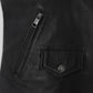 Krysten Ritter Jessica Jones Black Leather Jacket – close-up and worn views
