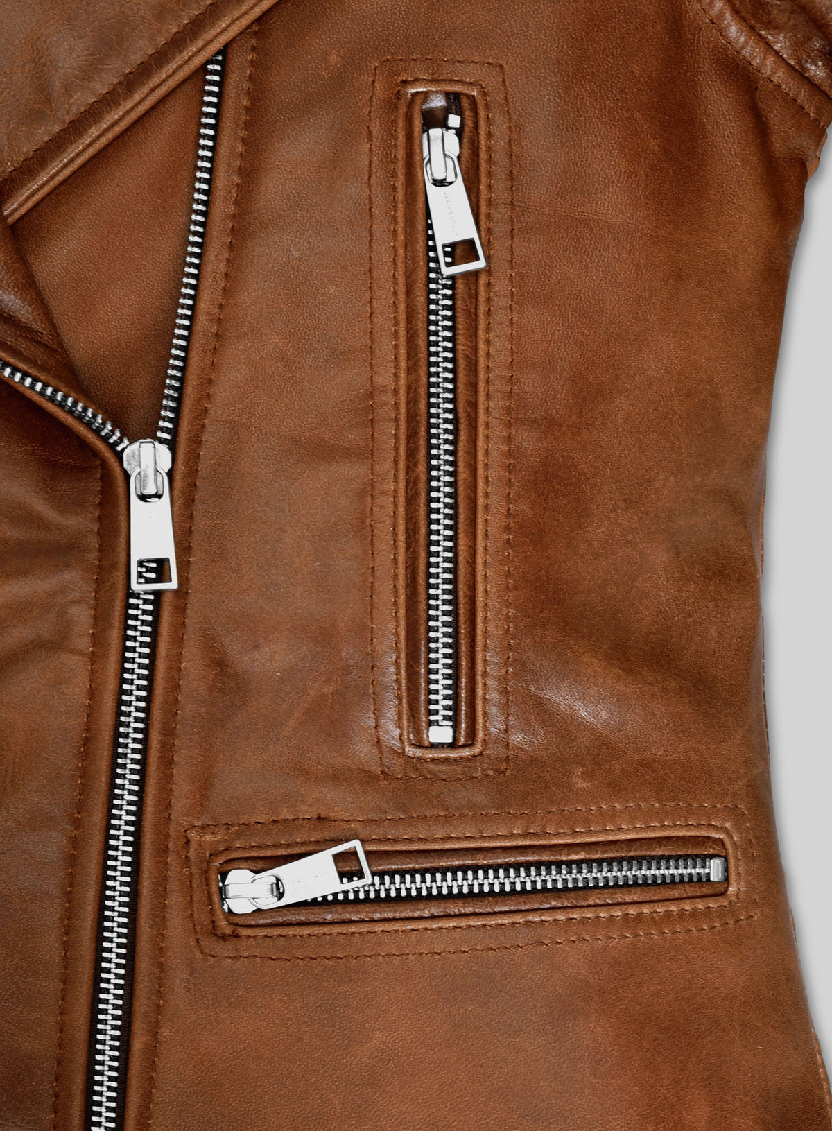 Kylie Jenner Black Leather Jacket – close-up and worn views
