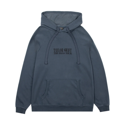 Taylor Swift "The Eras International Tour" Washed Blue Hoodie – Recreated Edition
