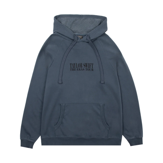 Taylor Swift "The Eras International Tour" Washed Blue Hoodie – Recreated Edition
