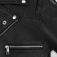LeBron James Black Leather Jacket – close-up and worn views