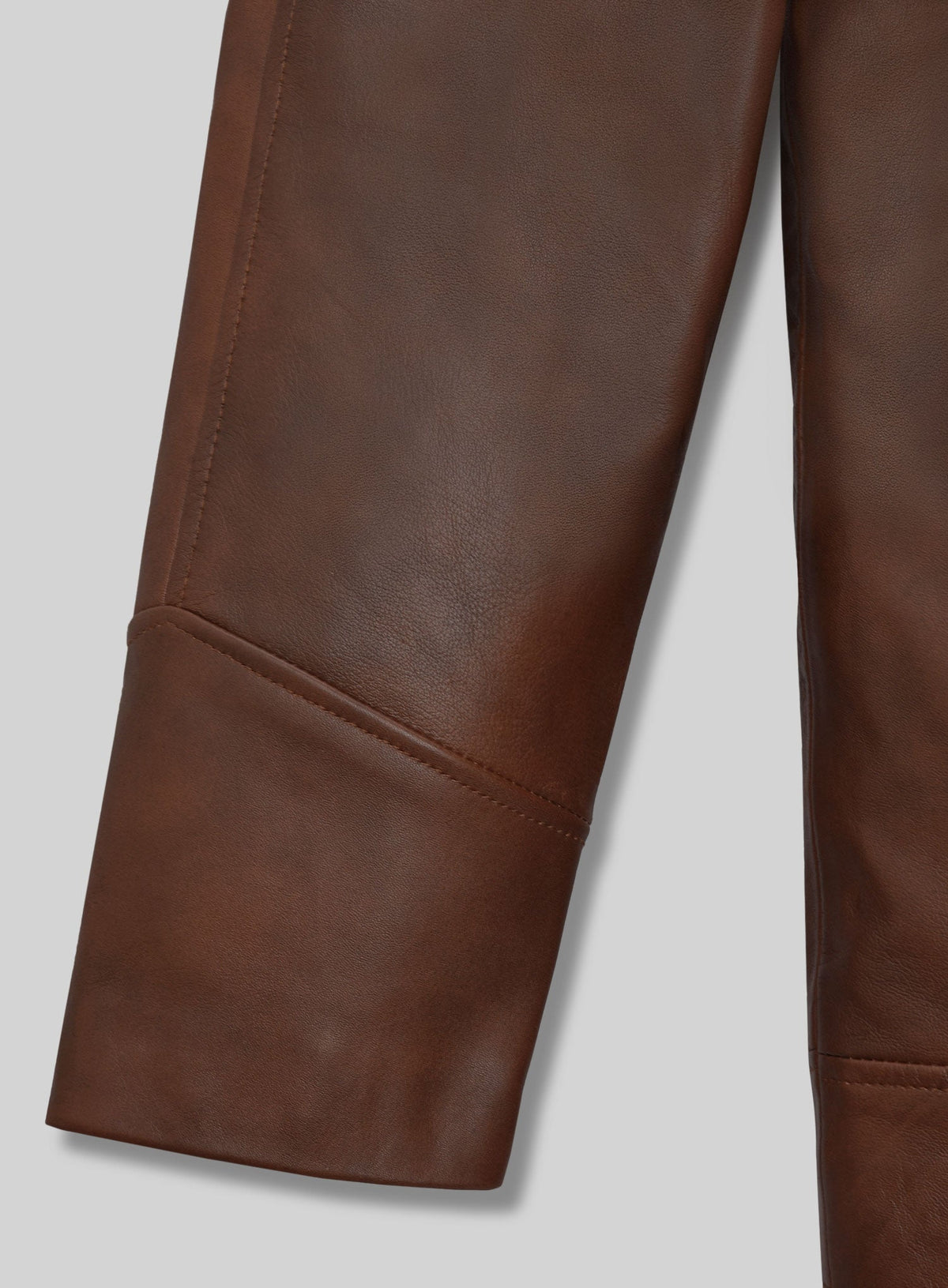 Leonardo DiCaprio Once Upon a Time in Hollywood Black Leather Jacket – close-up and worn views