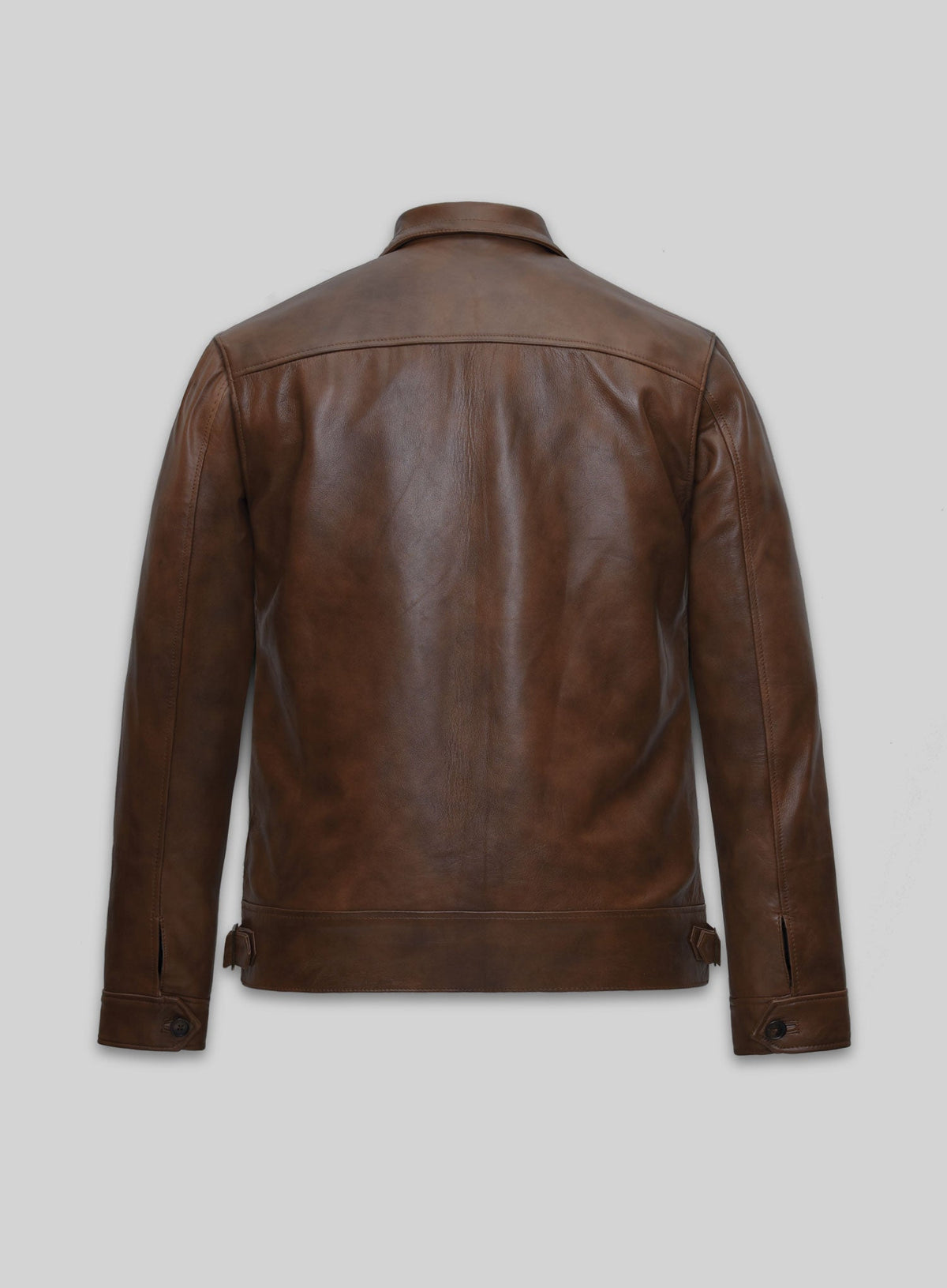 Leonardo DiCaprio The Aviator Brown Leather Jacket – worn look