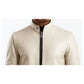 Logan White Leather Jacket – Men’s Premium White Leather Jacket