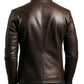 Lucas Leather Brown Jacket – Men’s Leather Jacket (Brown)