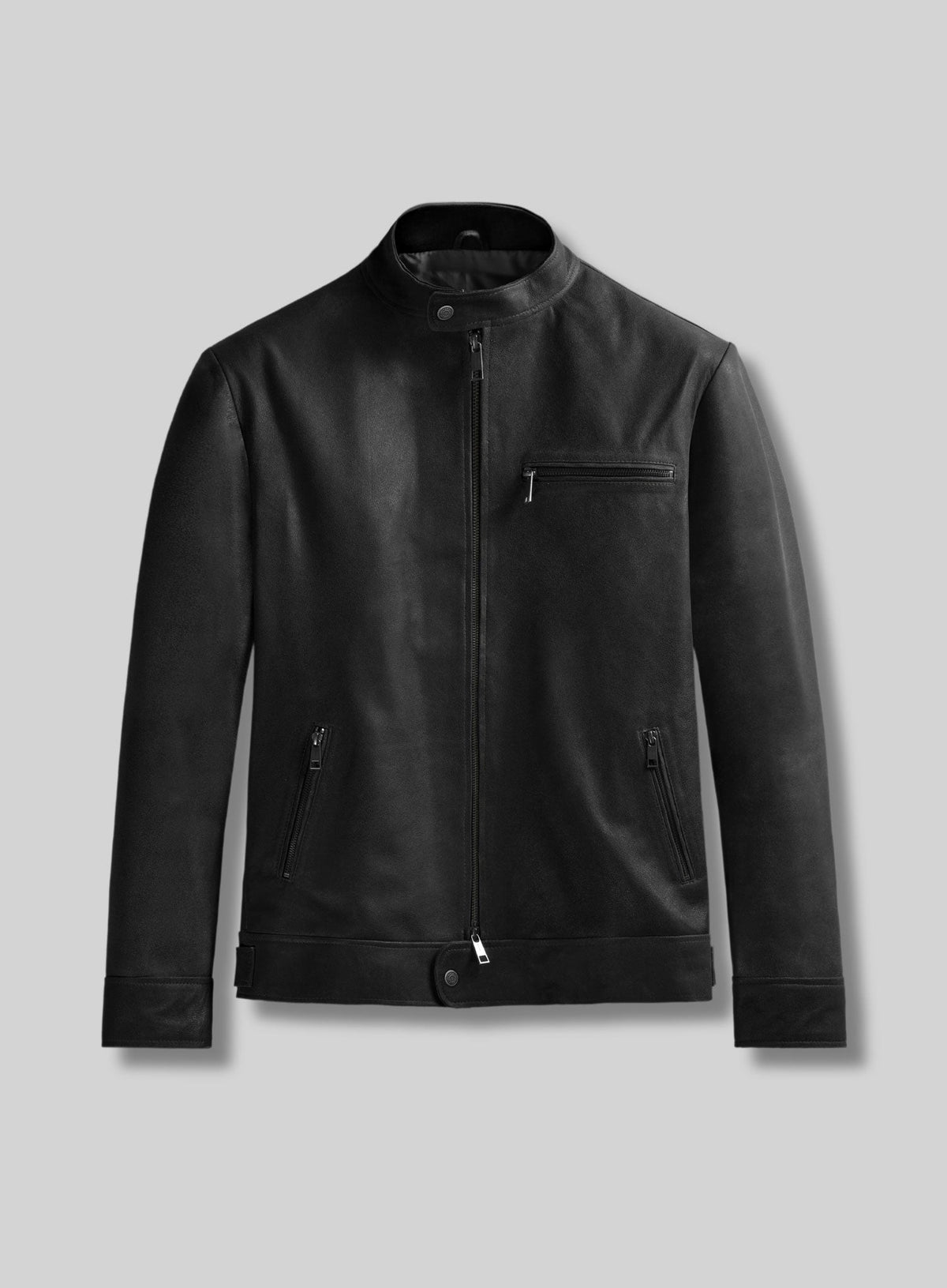 Lucas Till MacGyver Leather Jacket view 1