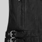 Lucy Hale Pretty Little Liars Black Leather Jacket – close-up and worn views