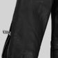 Lucy Hale Pretty Little Liars Black Leather Jacket – close-up and worn views
