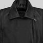 Marion Cotillard Black Leather Jacket – close-up and worn views