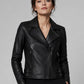 Marion Cotillard Black Leather Jacket – full product view