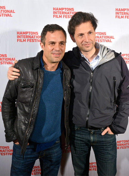 Mark Ruffalo Hamptons Film Festival Black Leather Jacket – celebrity inspiration look