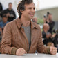 Mark Ruffalo Foxcatcher Photocall Brown Leather Jacket – celebrity inspiration look