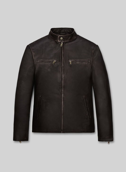 Mark Wahlberg Contraband Leather Jacket view 1