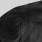 Mark Wahlberg The Other Guys Black Leather Jacket – close-up and worn views