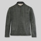 Mark Wahlberg Transformers Age of Extinction Black Leather Jacket – front view
