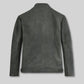 Mark Wahlberg Transformers Age of Extinction Black Leather Jacket – back view