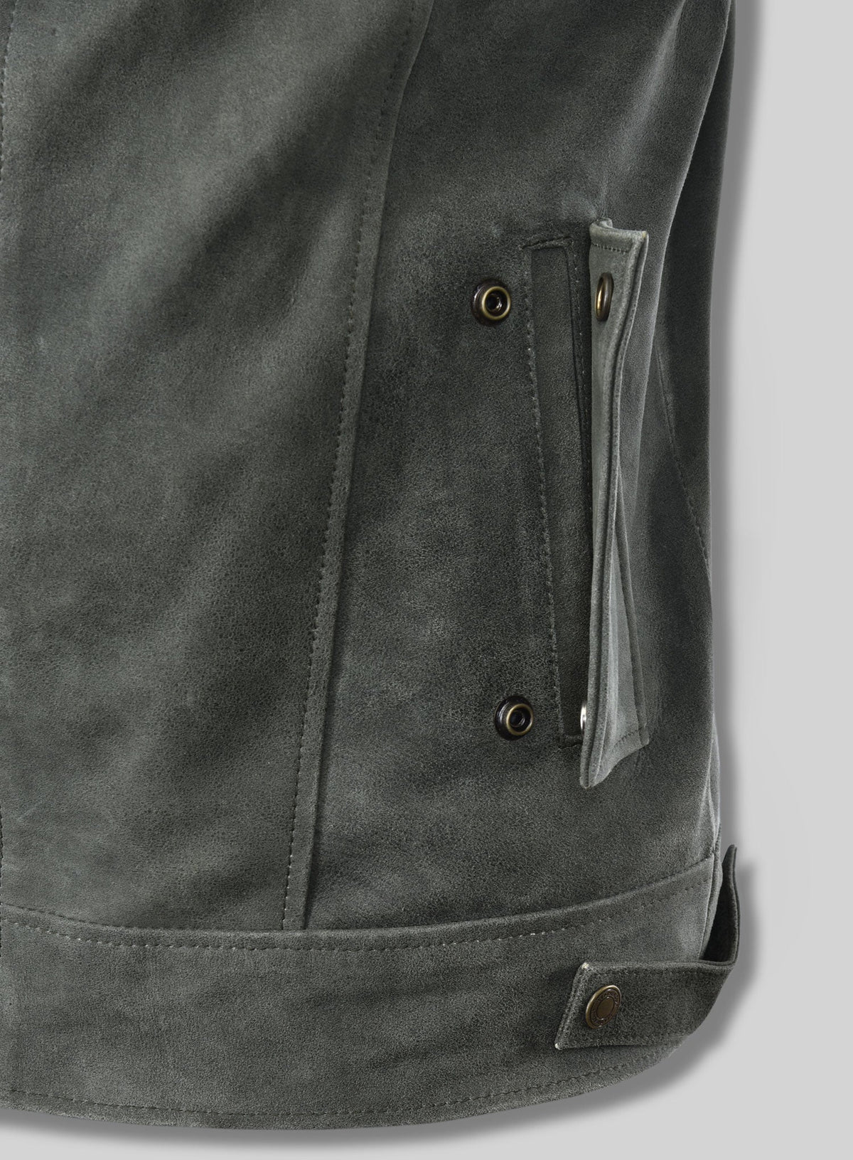 Mark Wahlberg Transformers Age of Extinction Black Leather Jacket – close-up and worn views