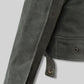 Mark Wahlberg Transformers Age of Extinction Black Leather Jacket – close-up and worn views
