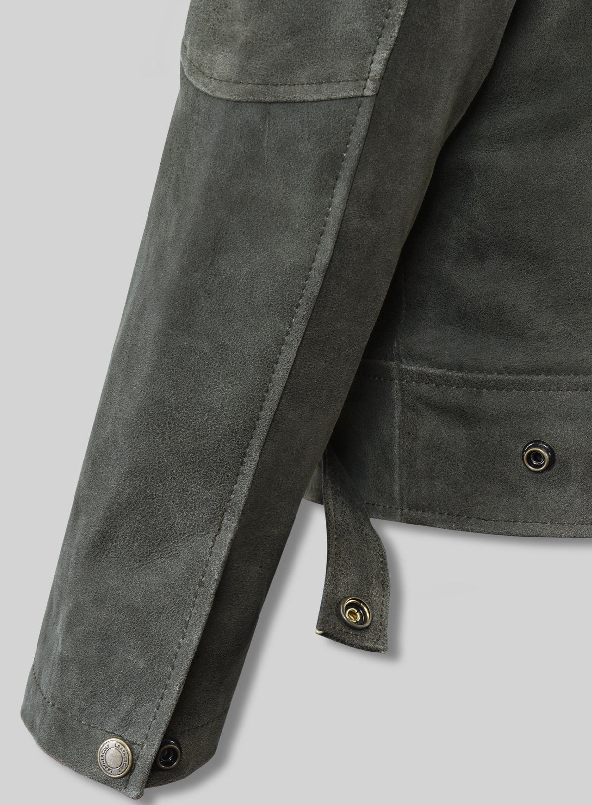 Mark Wahlberg Transformers Age of Extinction Black Leather Jacket – close-up and worn views