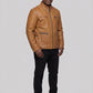 Martin Lawrence Tan Leather Jacket – worn look