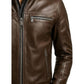 Mateo Leather Brown Jacket – Men’s Leather Jacket (Brown)