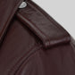 Meghan Markle Black Leather Jacket – close-up and worn views